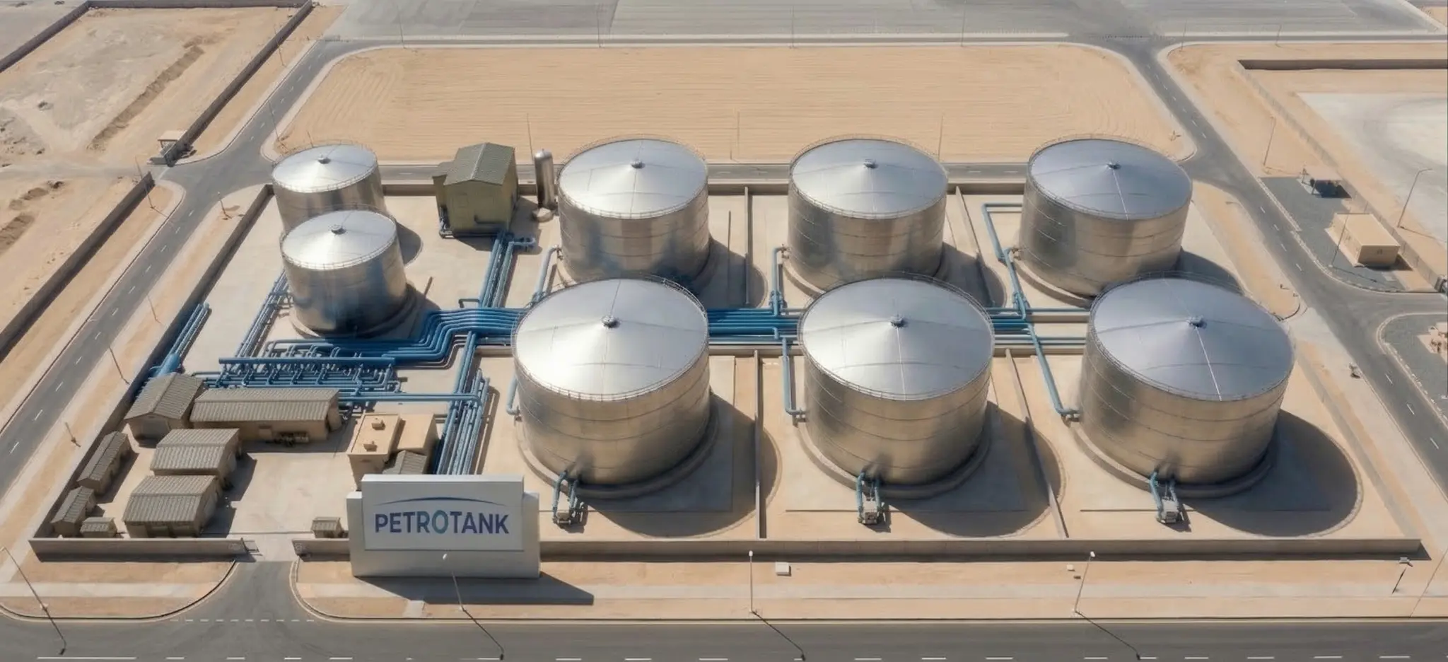 PETROTANK facility aerial view