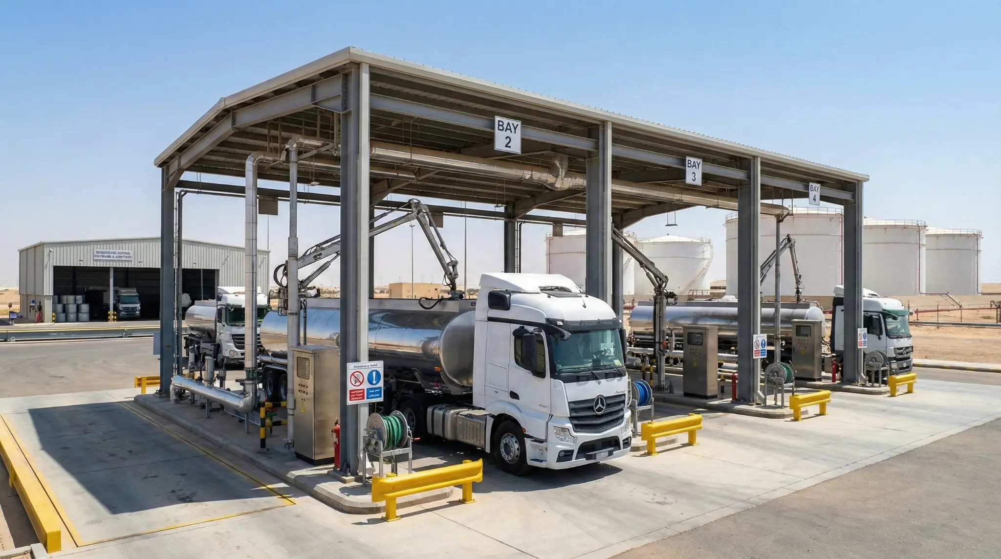 Truck bay loading operations